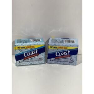 Lot of 4 Bars COAST Bath Soap Fresh Scent Each bar is 4oz Original Eye Opener
